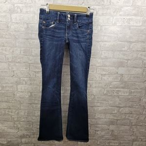 American Eagle boot cut jeans women's size 00